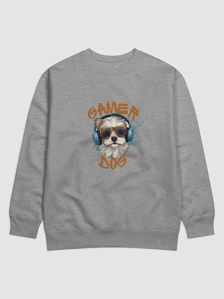 Cool Gamer Dog Sweatshirt product image (1)