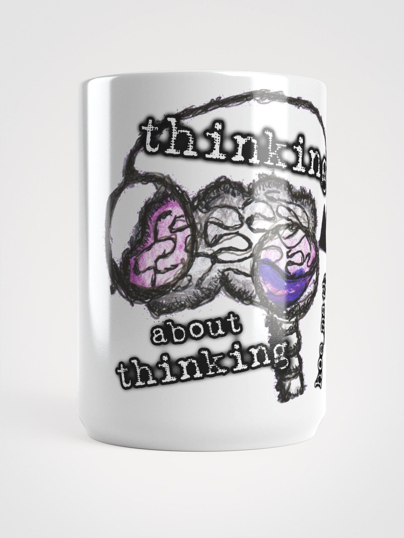 THINKING ABOUT THINKING MUG product image (1)