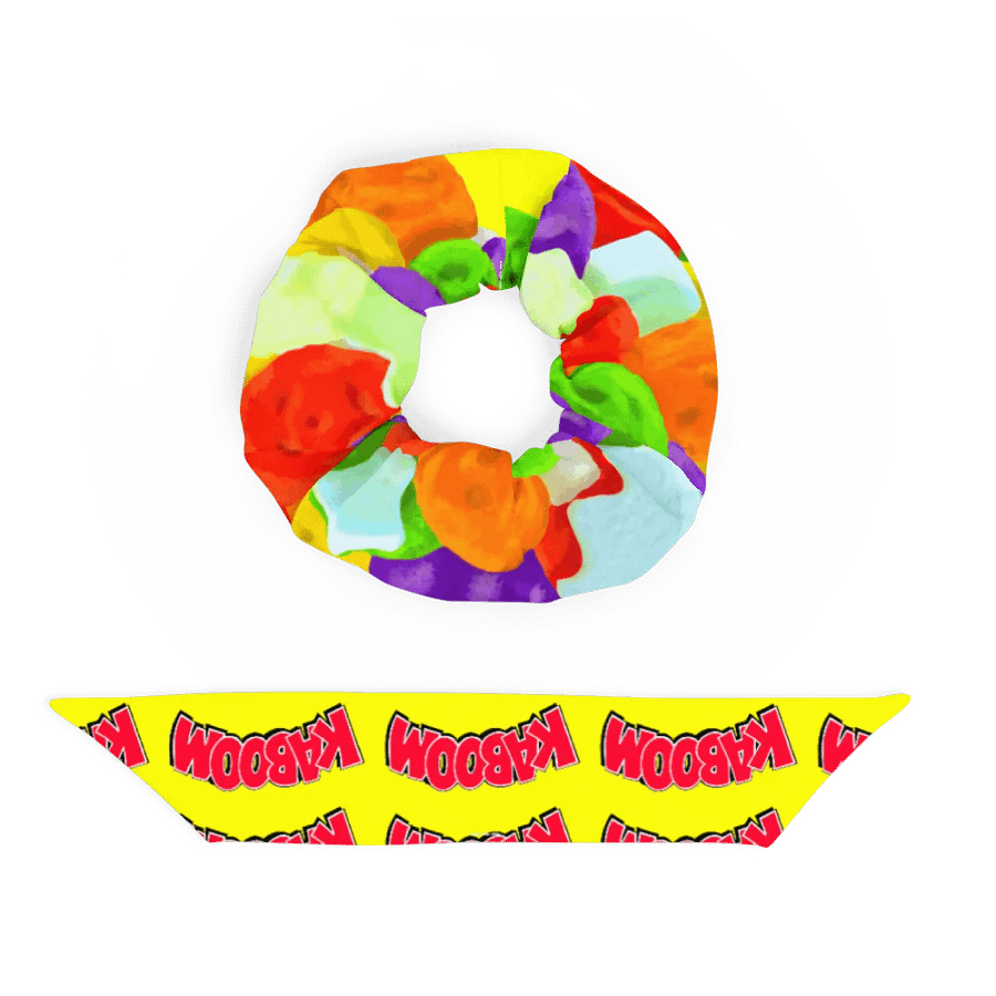 🥣 Saturday Morning Breakfast Kaboom! Scrunchie 🥣 product image (5)