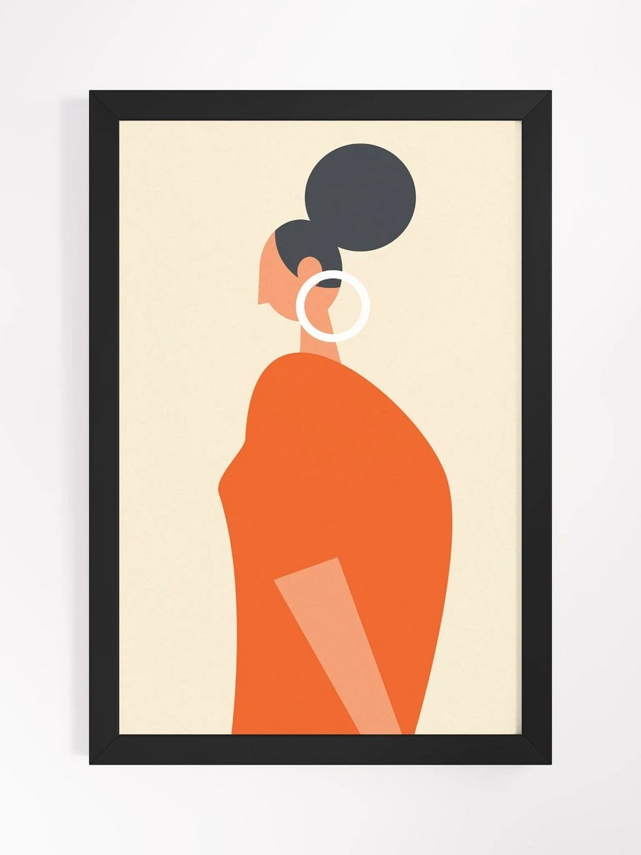 Eco-Friendly Ayous Wood Framed Matte Poster product image (5)