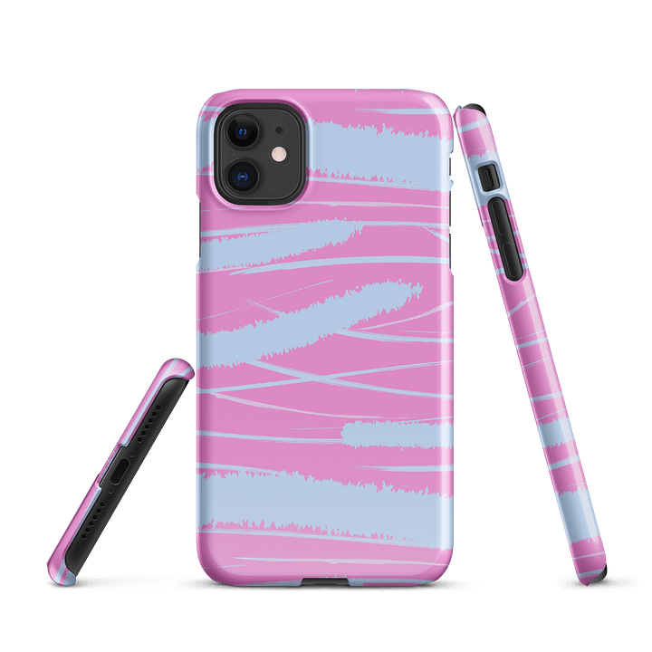 Brushstroke Waves iPhone Case product image (1)