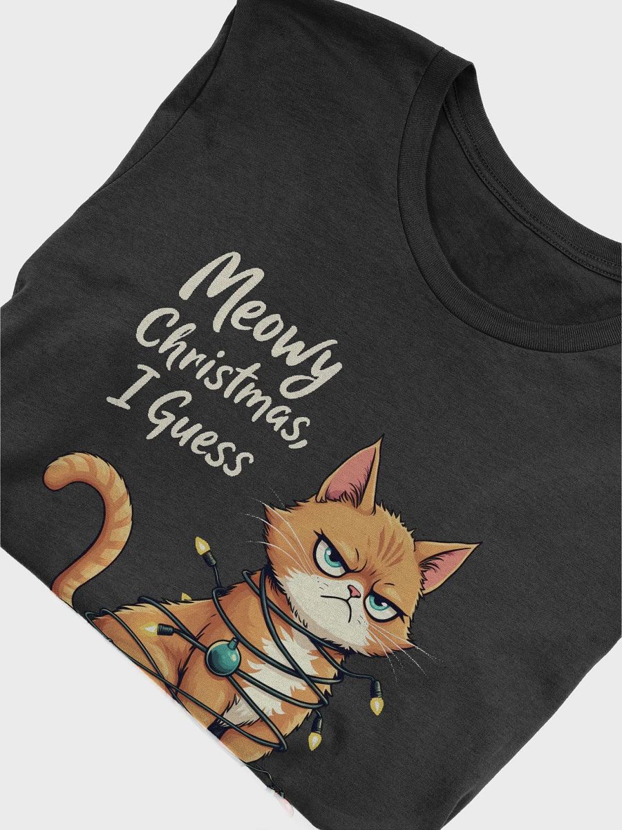 Meowy Christmas Grump Cat T-Shirt product image (6)