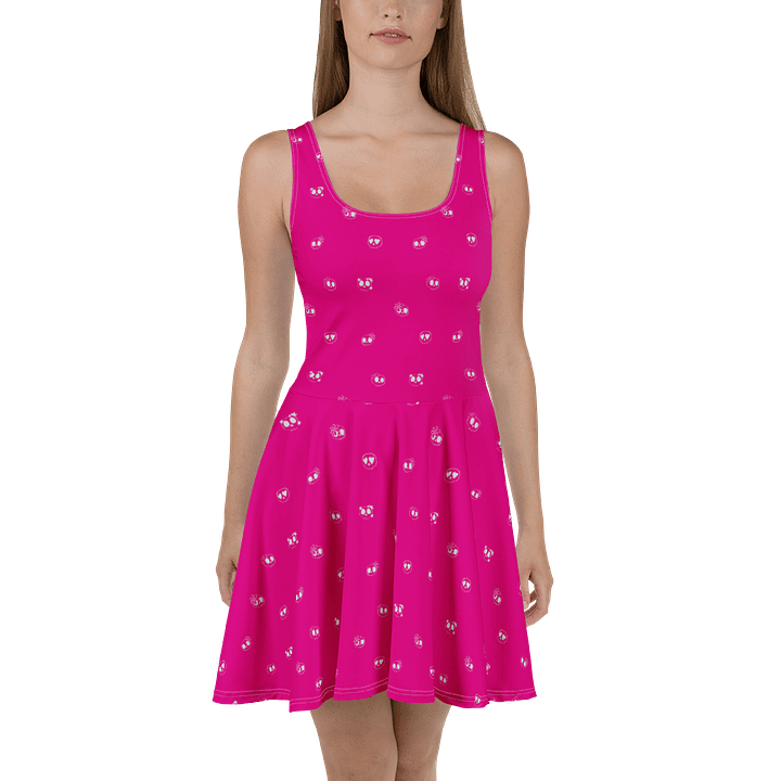 Cute Skulls Skater Dress product image (2)