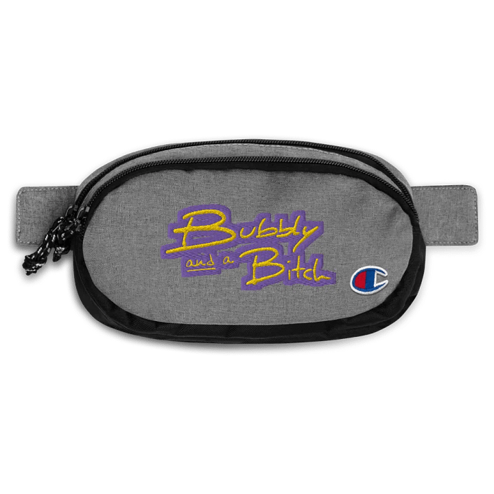 Bubbly and a B (tulip design) champion fanny pack product image (1)