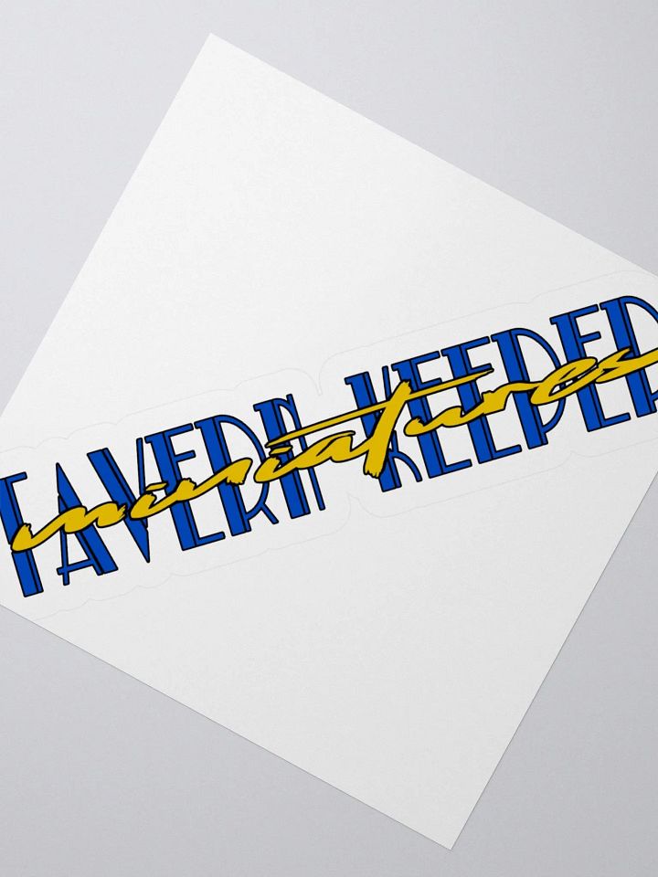 Tavern Keeper Miniatures Sticker product image (5)