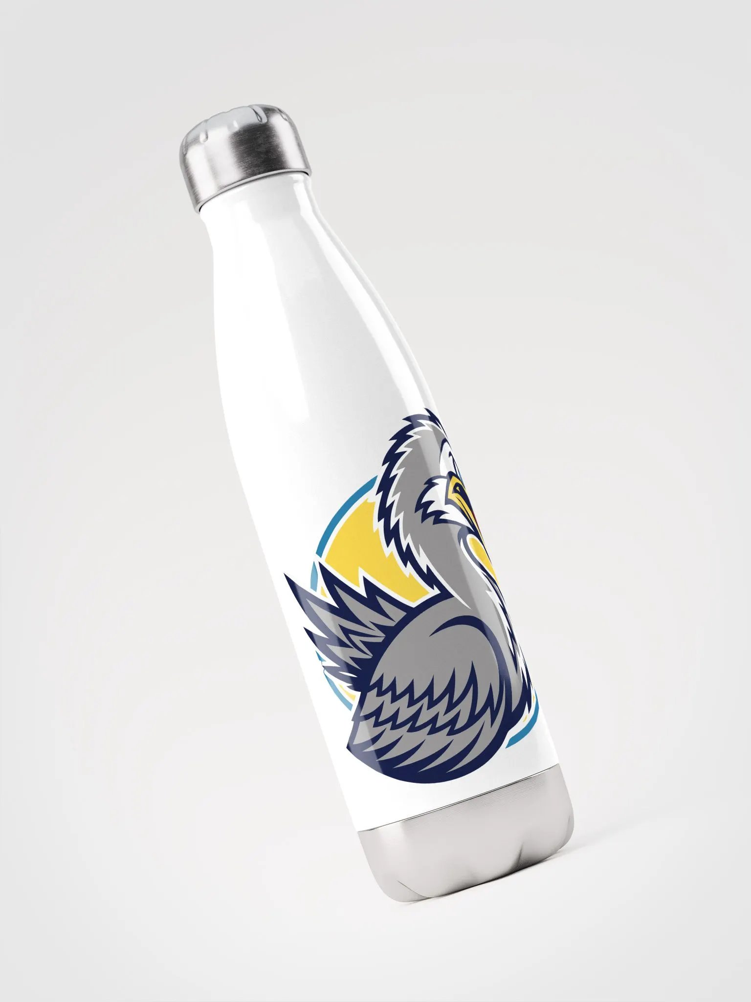 OdovarGames Stainless Steel Water Bottle White 2 product image (3)