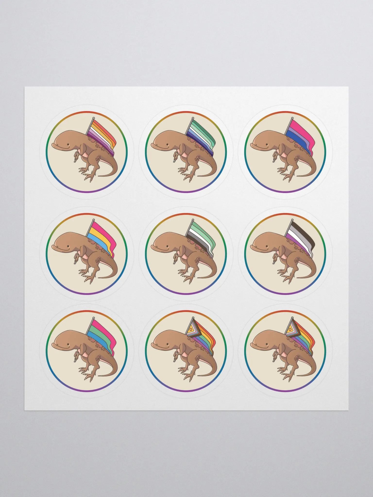 Pride Friend Stickers Sheet 1 product image (1)