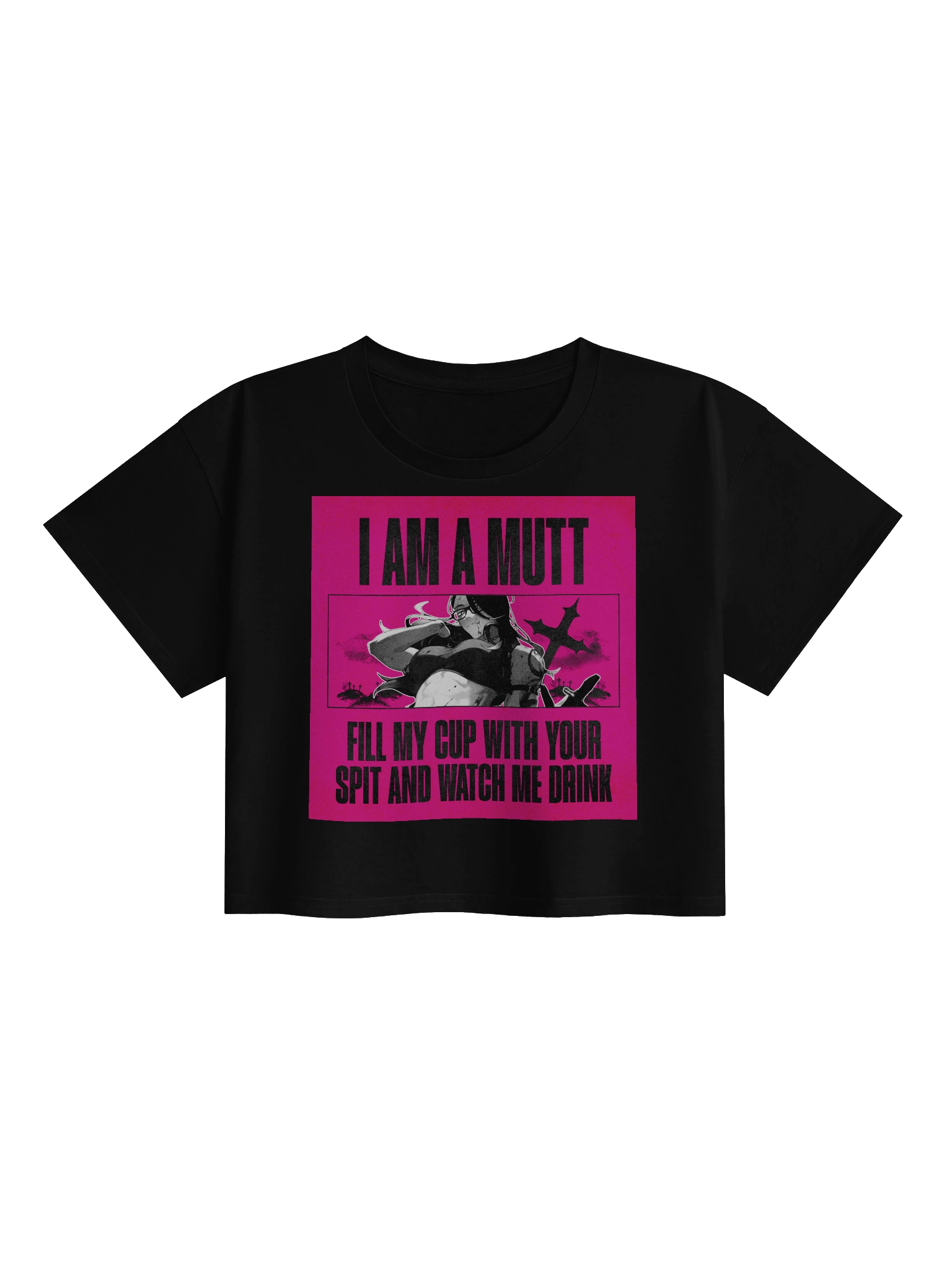 I Am a Mutt Crop Top product image (9)