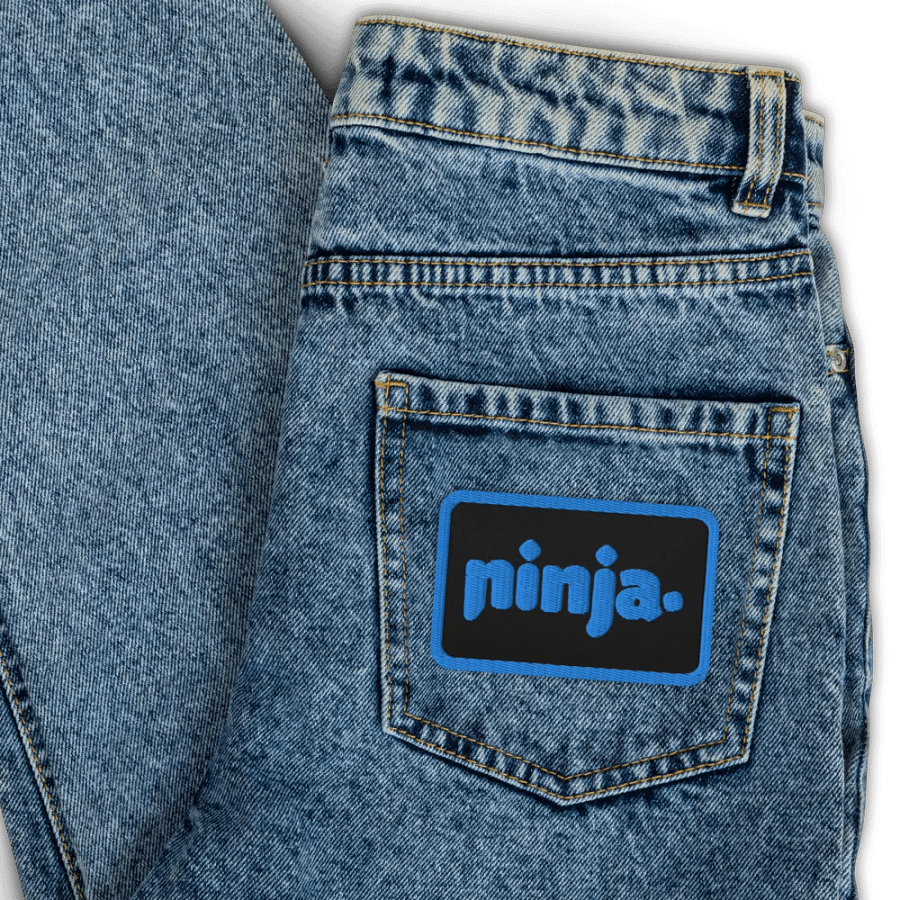 Ninja Patch: Blue and Black product image (3)