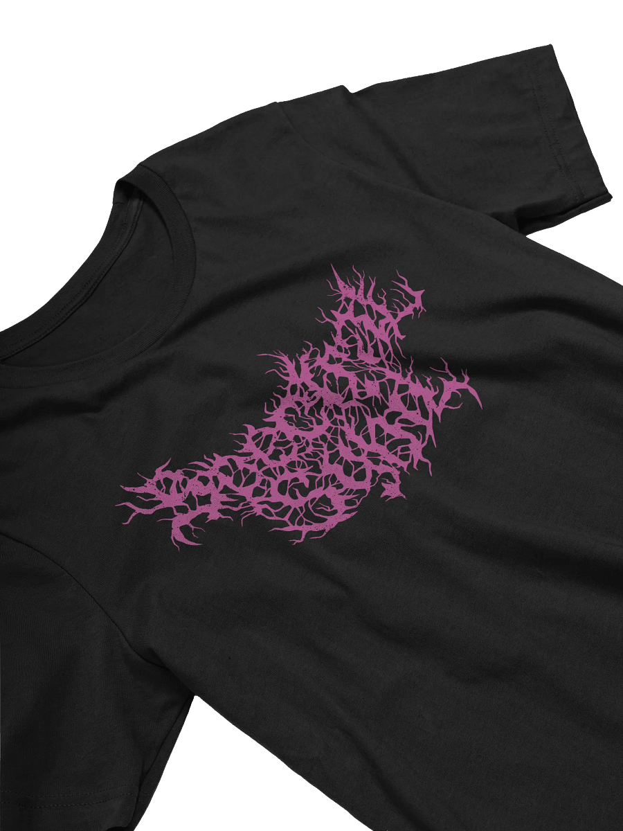 Black Metal Logo Pink product image (3)