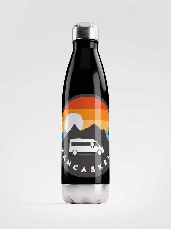 Black Water Bottle (Vancaskey Logo) product image (1)