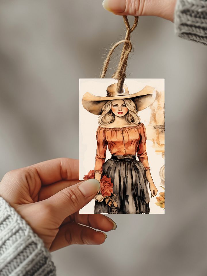 Sun-Kissed Sweetheart Scrapbooking Tags - Set of 6 Southwestern & Desert-Themed Tags for Junk Journals, Cards, and Gifts, Vintage Ephemera product image (2)