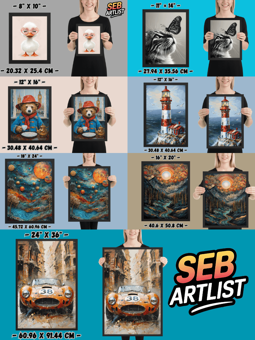 Sky Soarer Eagle Framed Poster product image (6)