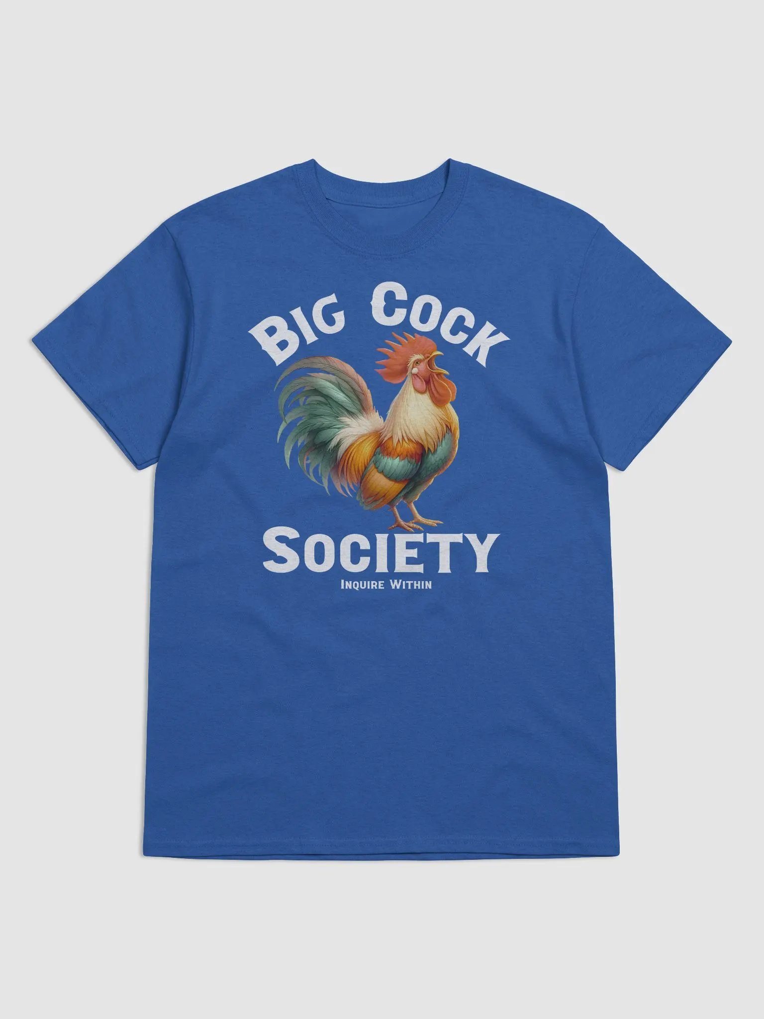 Big Cock Society Cotton T-shirt product image (1)