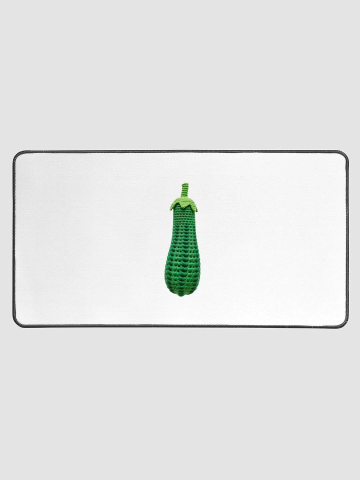 CozyAvocado Desk Mat 15.5" x 31.5" Zucchini #2 product image (1)