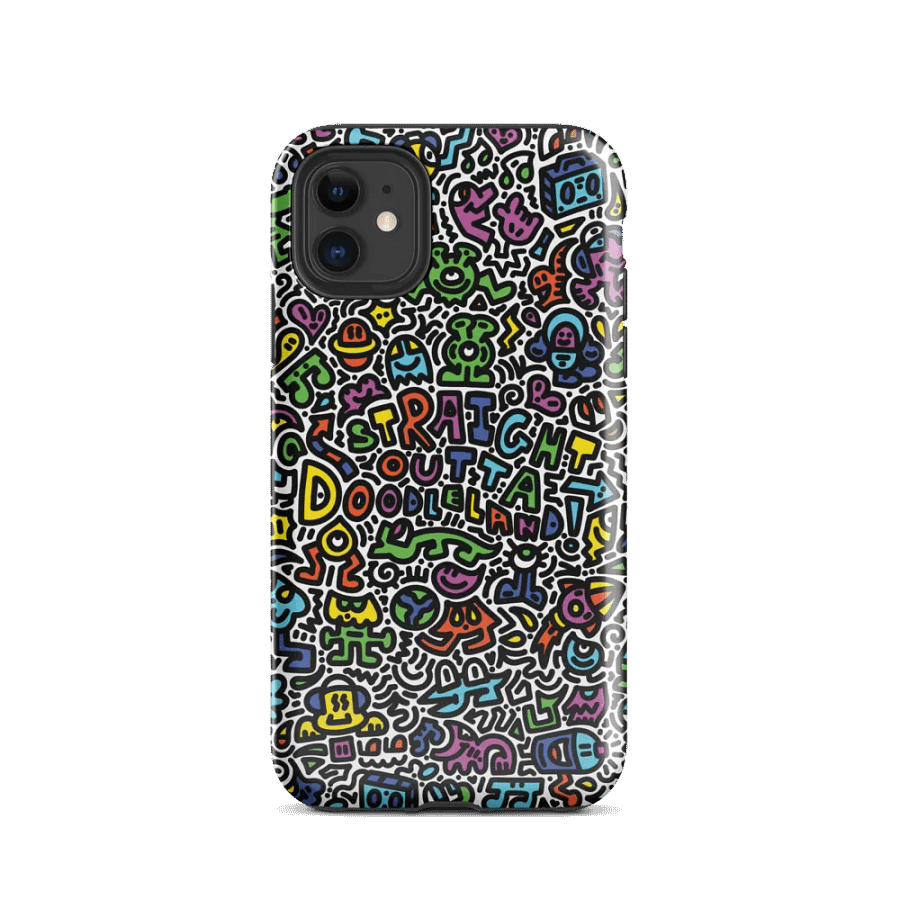 'Straight Outta Doodleland' Phone Case product image (47)