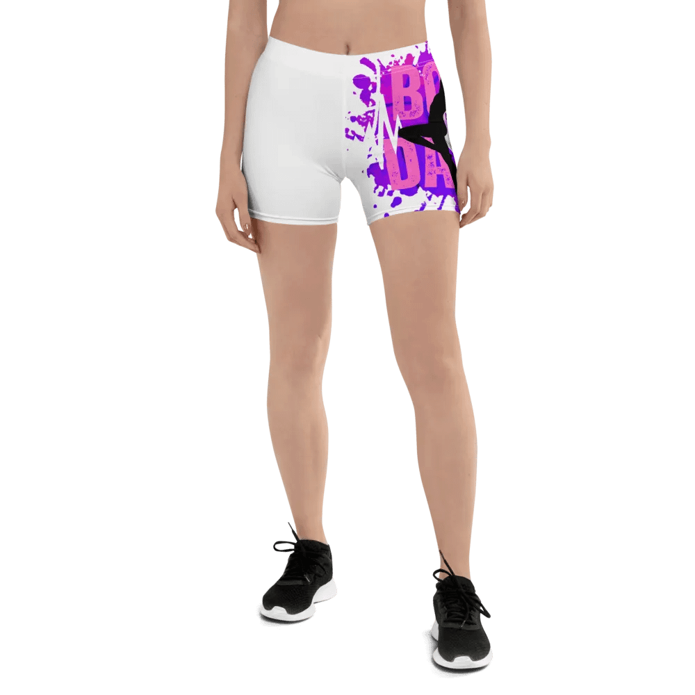 Born to Dance Her Silhouette Bold Print Shorts product image (1)