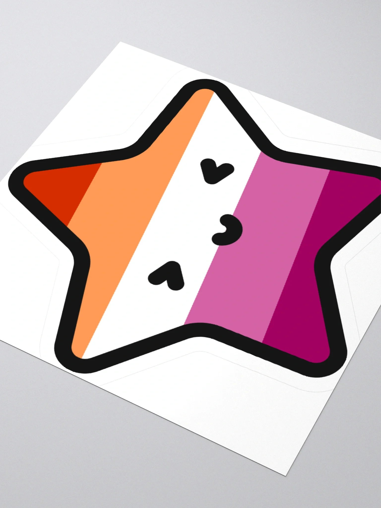 Lucy Lesbian Pride Sticker product image (8)