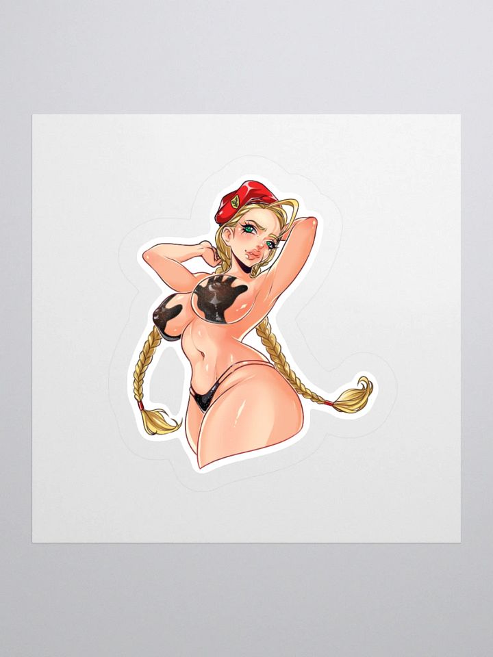 Cammy x Sable Cosplay Sticker product image (1)