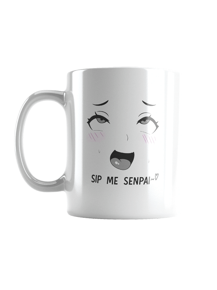 Kawaii Senpai Gaze: Heat-Resistant Anime Eyes Mug Sip Me Senpai product image (3)