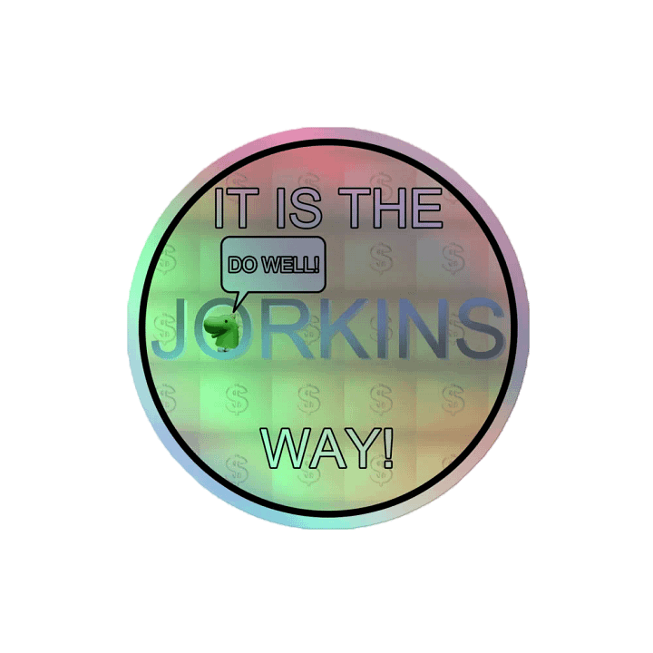 Jorkins Holographic Sticker product image (2)