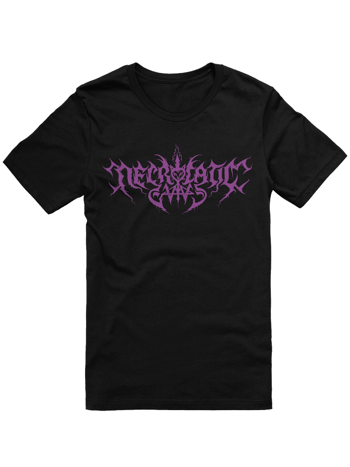 Purple NecroCaticGames Logo T-Shirt product image (1)