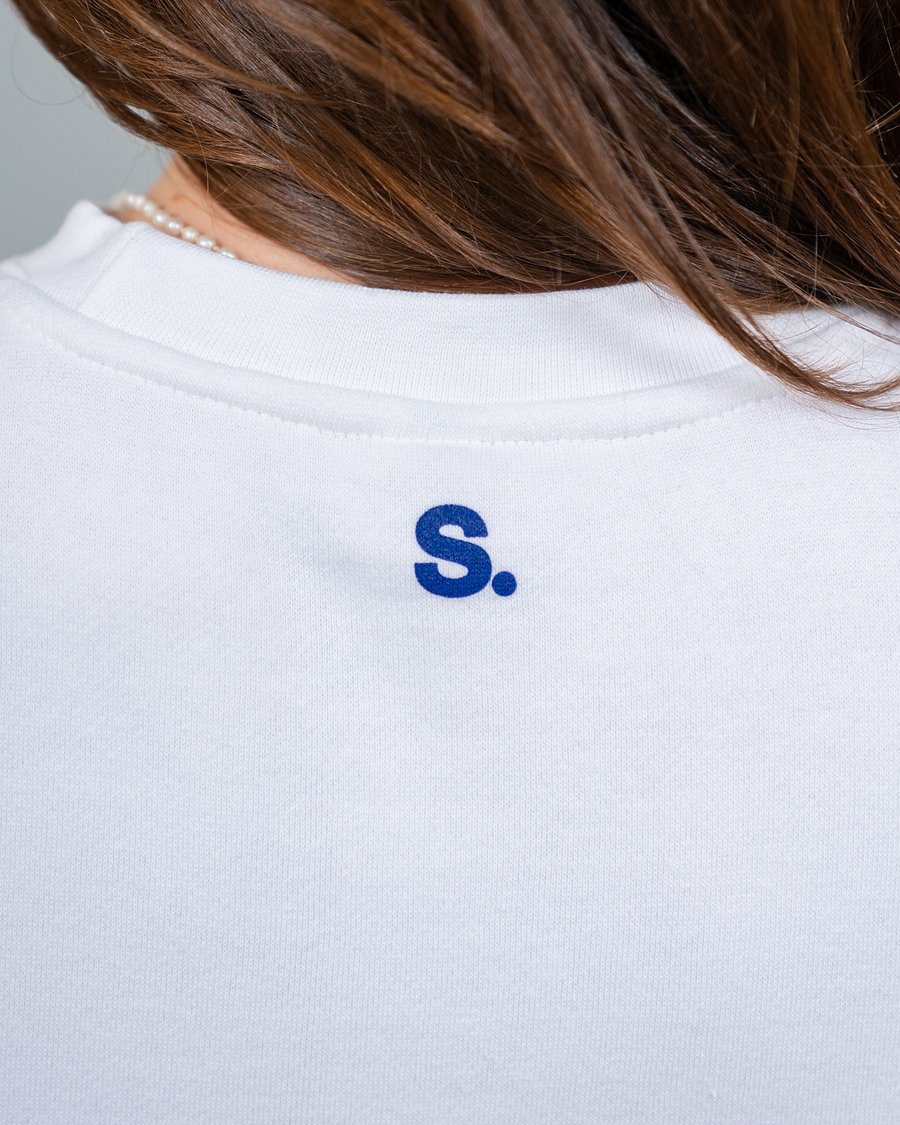 S. Flagship White Crewneck product image (3)