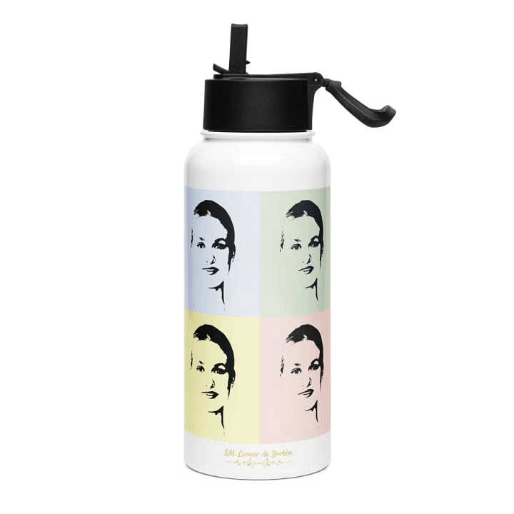 Botella deportiva - (diseño pop) Dios bendiga a nuestra futura Reina product image (2)