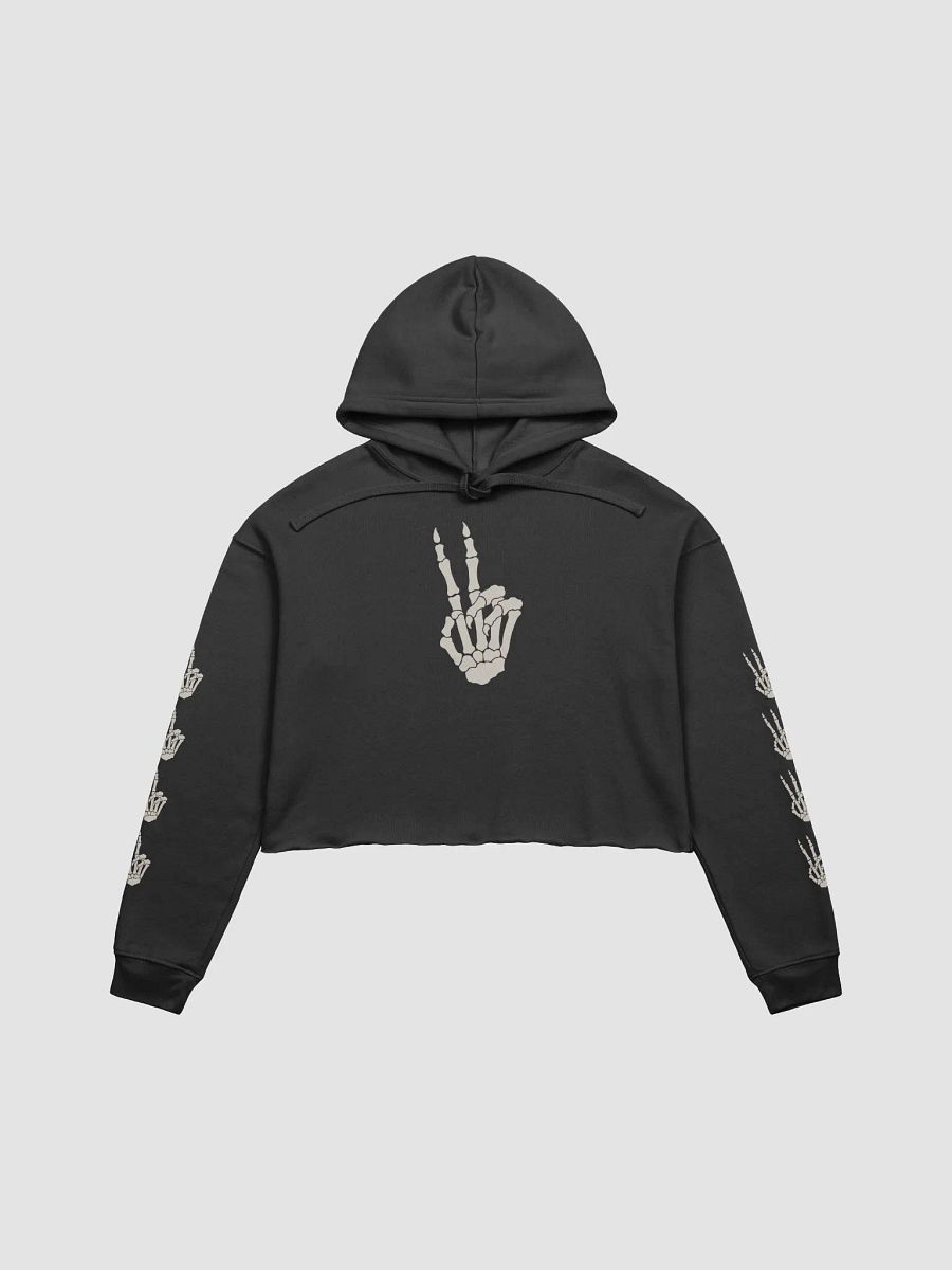 Peace Fleece Crop Hoodie product image (1)