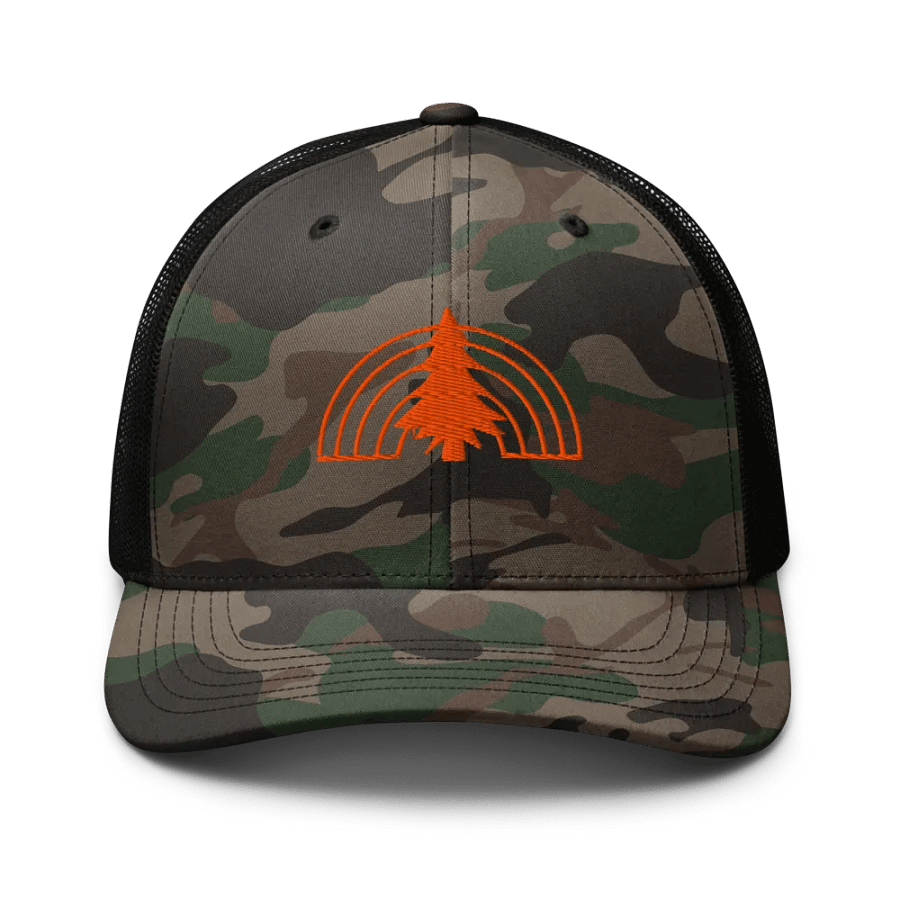 Pride Pine Trucker Hat product image (1)