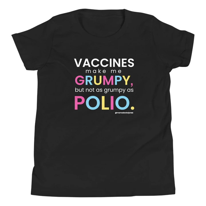 Polio Youth Tee - Black product image (1)