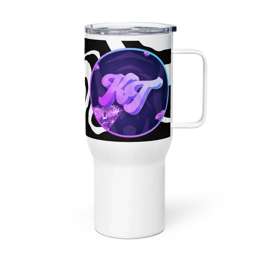 KT LOGO ZEBRA TUMBLER W/ HANDLE product image (4)