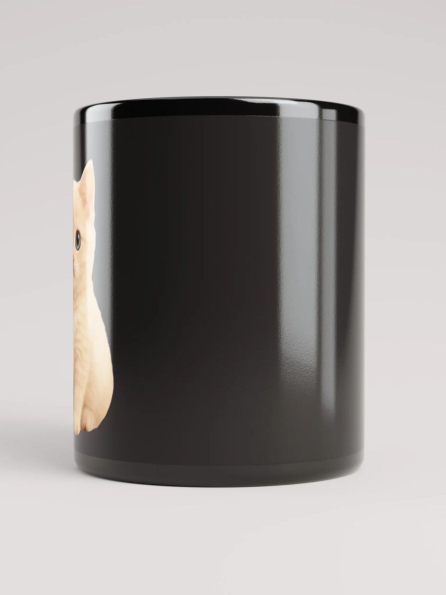 Cute Cat Mug Black product image (10)