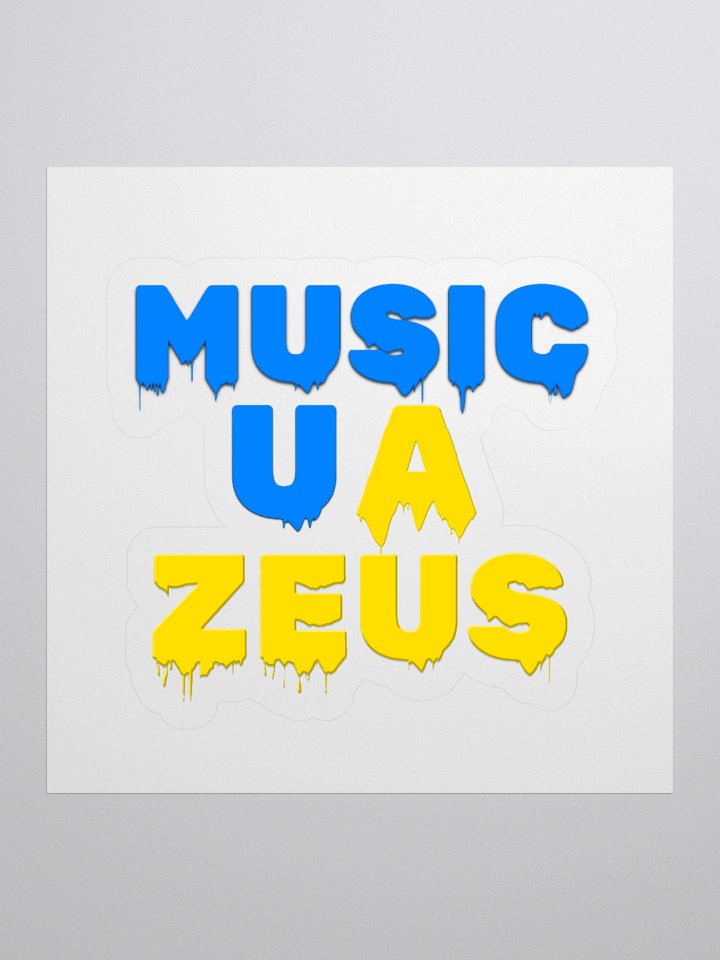 Stickers MUSIC UA ZEUS product image (2)