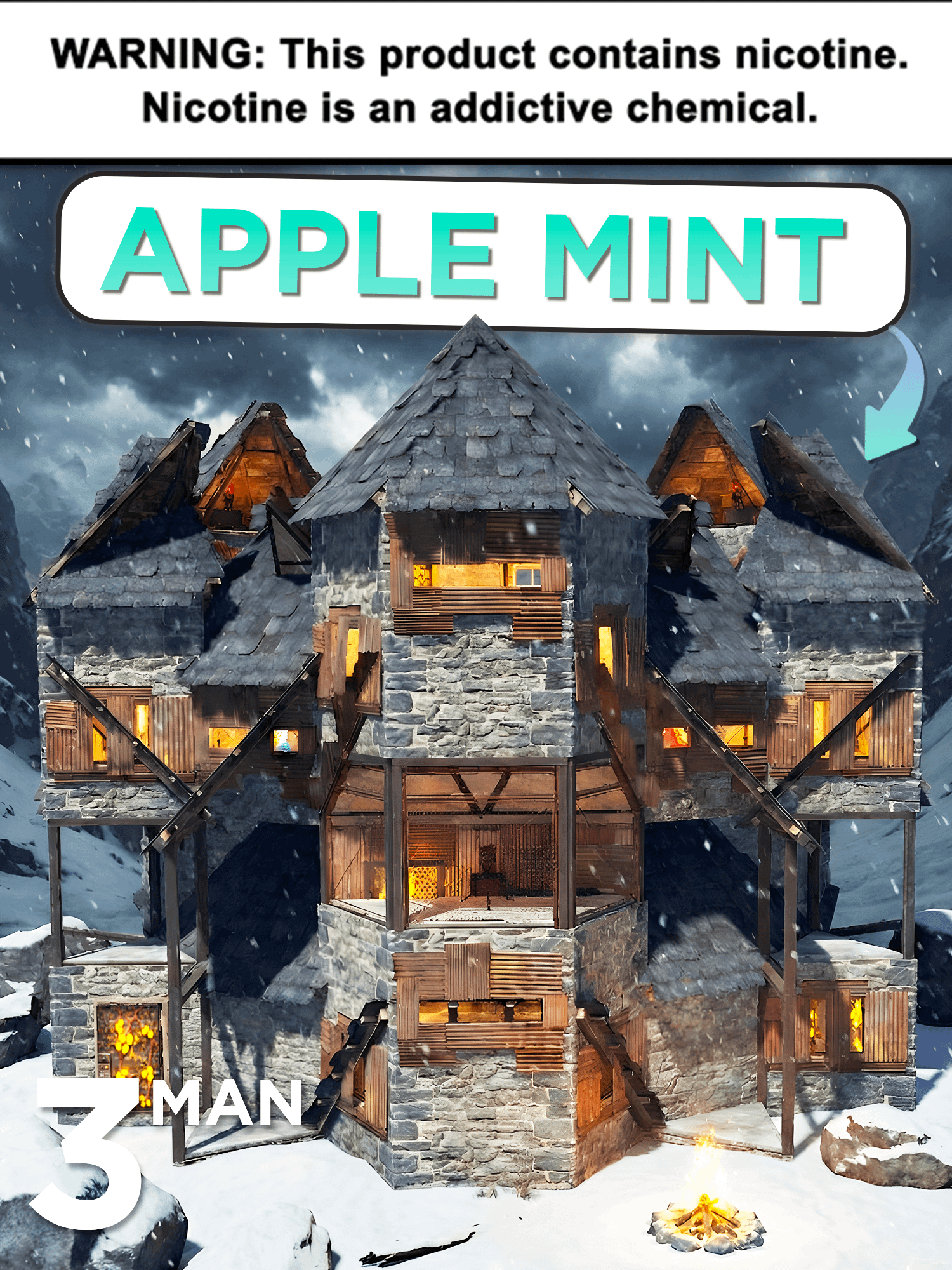 APPLE MINT | 3 Man | Ultimate Solo/Duo/Trio Base Design in Rust PRIVATE product image (1)