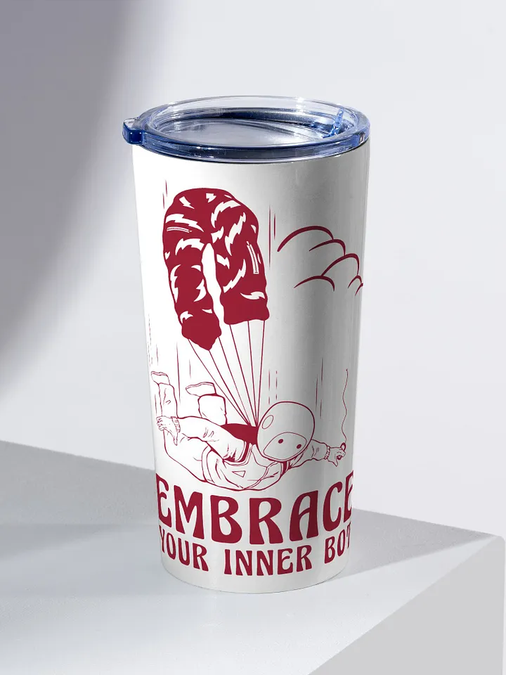 EMBRACEE YOUR INNER BOT 20 oz TUMBLER product image (2)