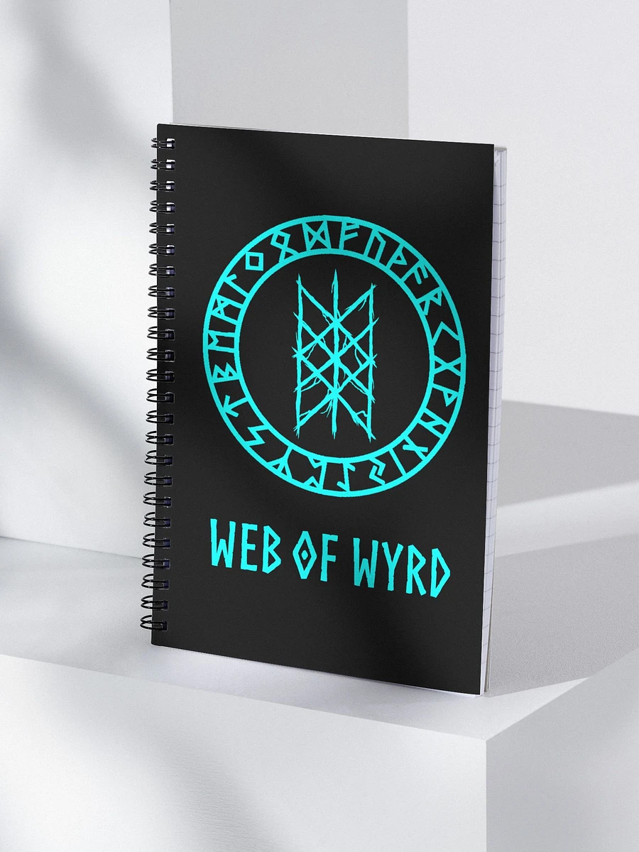 Web of Wyrd Logo Spiral Notebook product image (3)