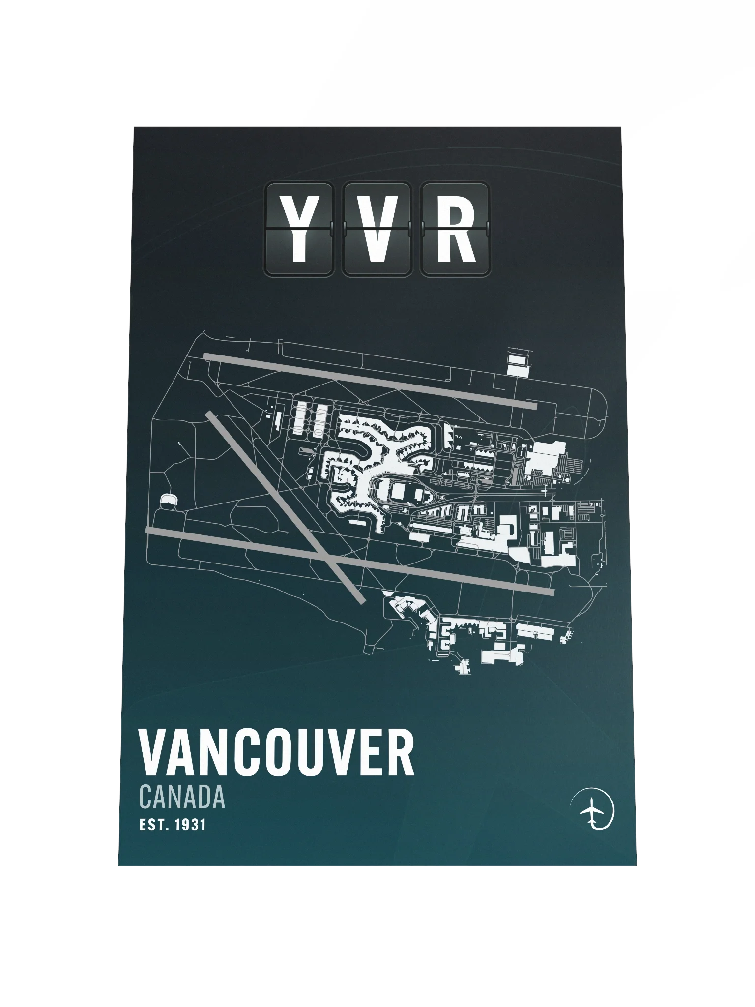 Vancouver YVR Poster product image (4)
