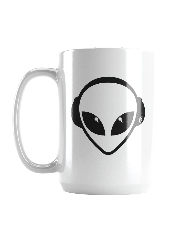 e² Alien White Glossy Mug product image (1)