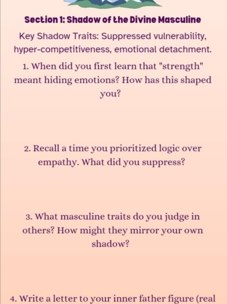 Twin Flames Shadow Work Journal product image (4)