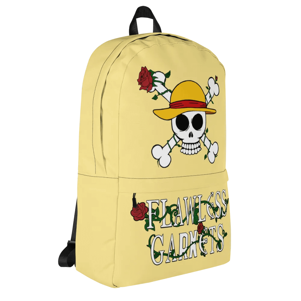 Flawless Garnets ONE PIECE Backpack Yellow product image (8)