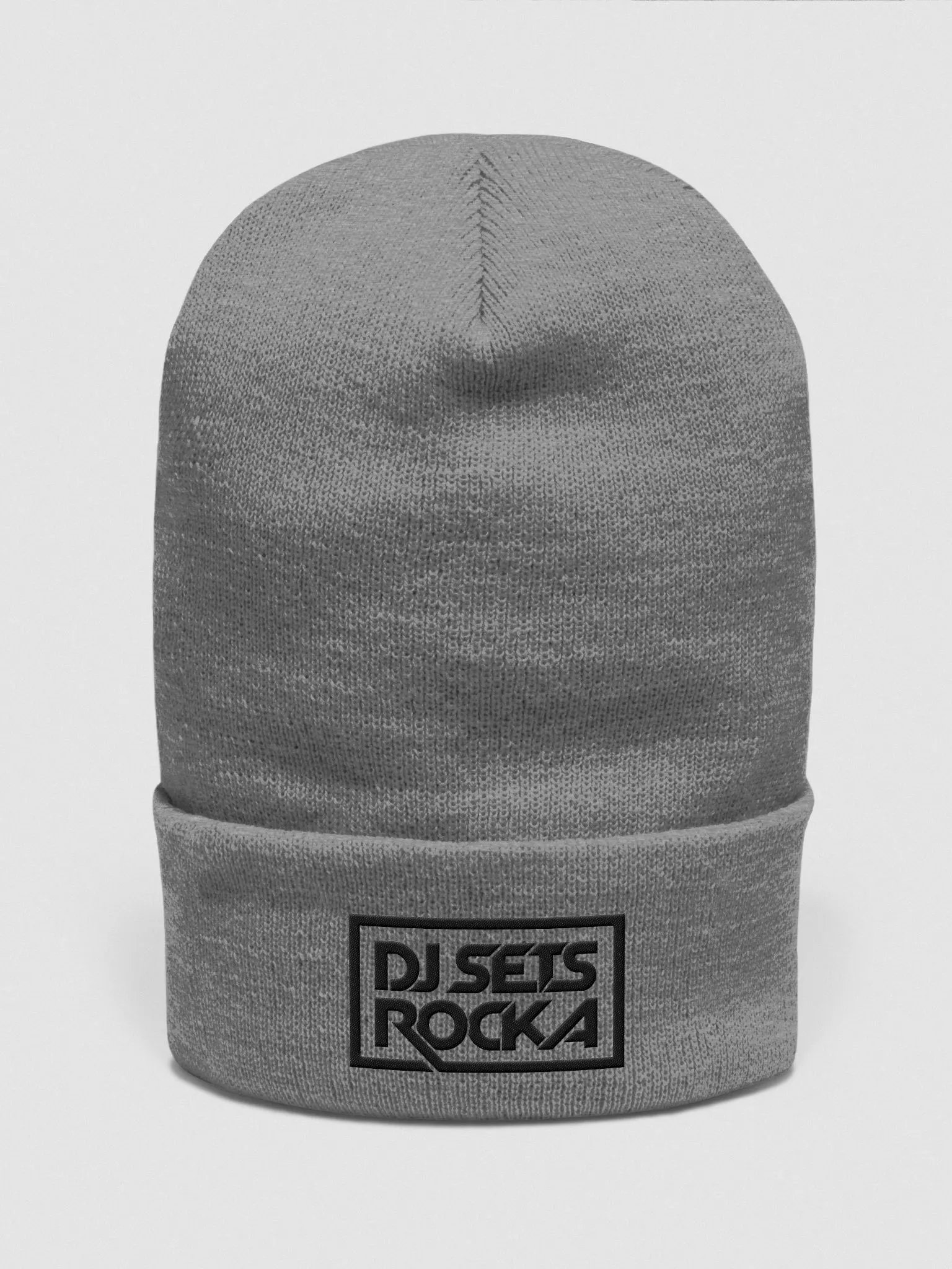 DJSETSROCKA GREY BEANIE product image (5)