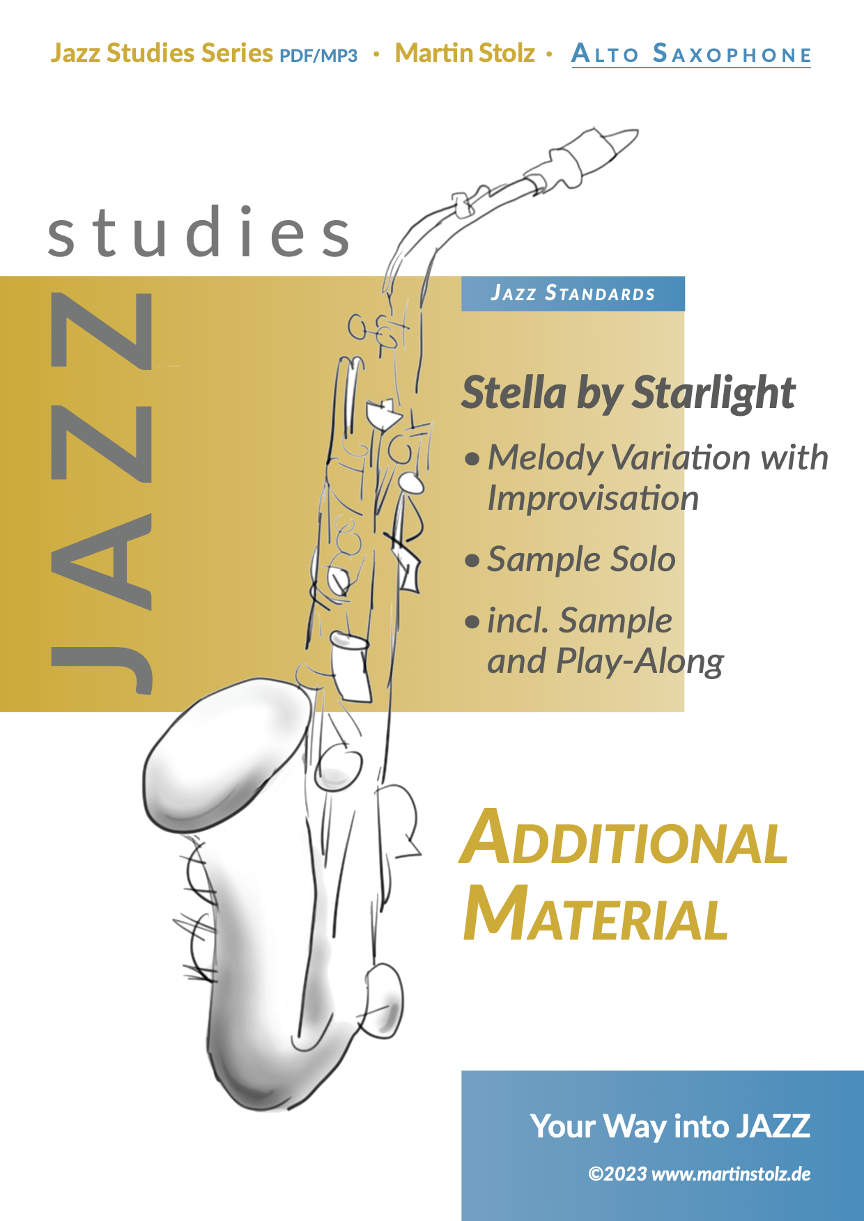 Stella by Starlight Alto Saxophone (Improvisation) product image (1)