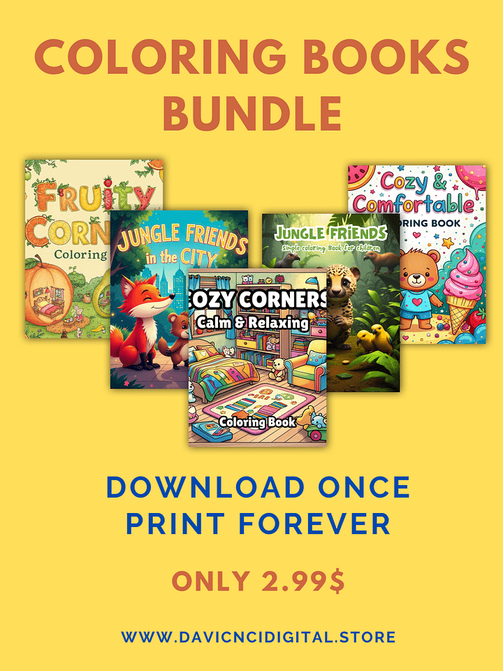 Coloring Book Bundle - Fun & Creative Kids product image (1)