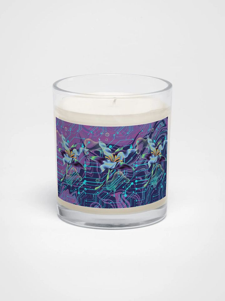purple mood meta-magic soy wax candle for chic genz ladies and gents product image (1)