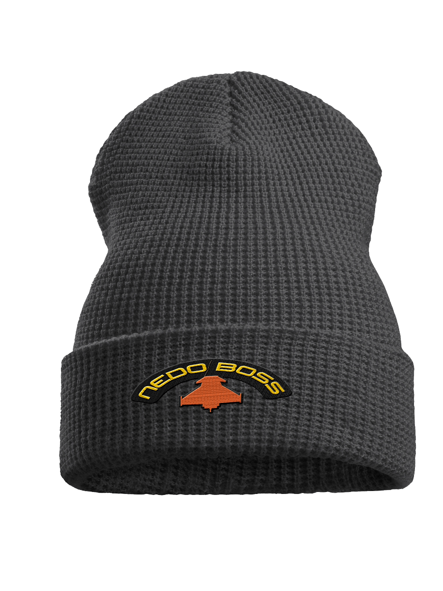 Cozy Honeycomb Waffle Beanie product image (4)