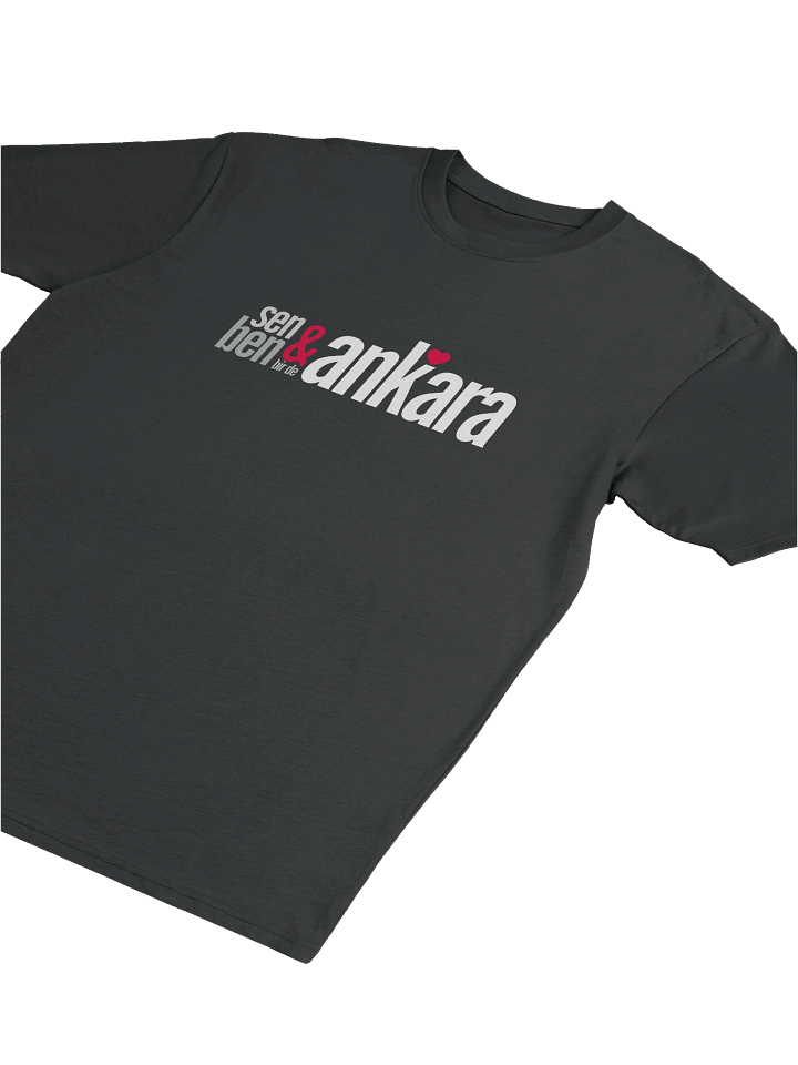 Ankara Aşkının Kalın İmzası: Sen & Ben Bir de Ankara | %100 Cotton Heritage Erkek Tişörtü product image (2)