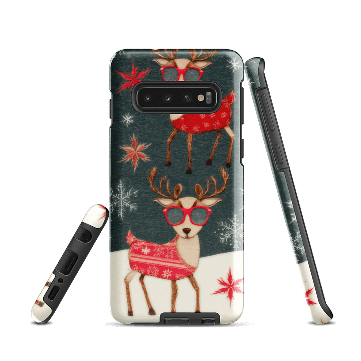 Festive Reindeer Samsung® Tough Case product image (1)