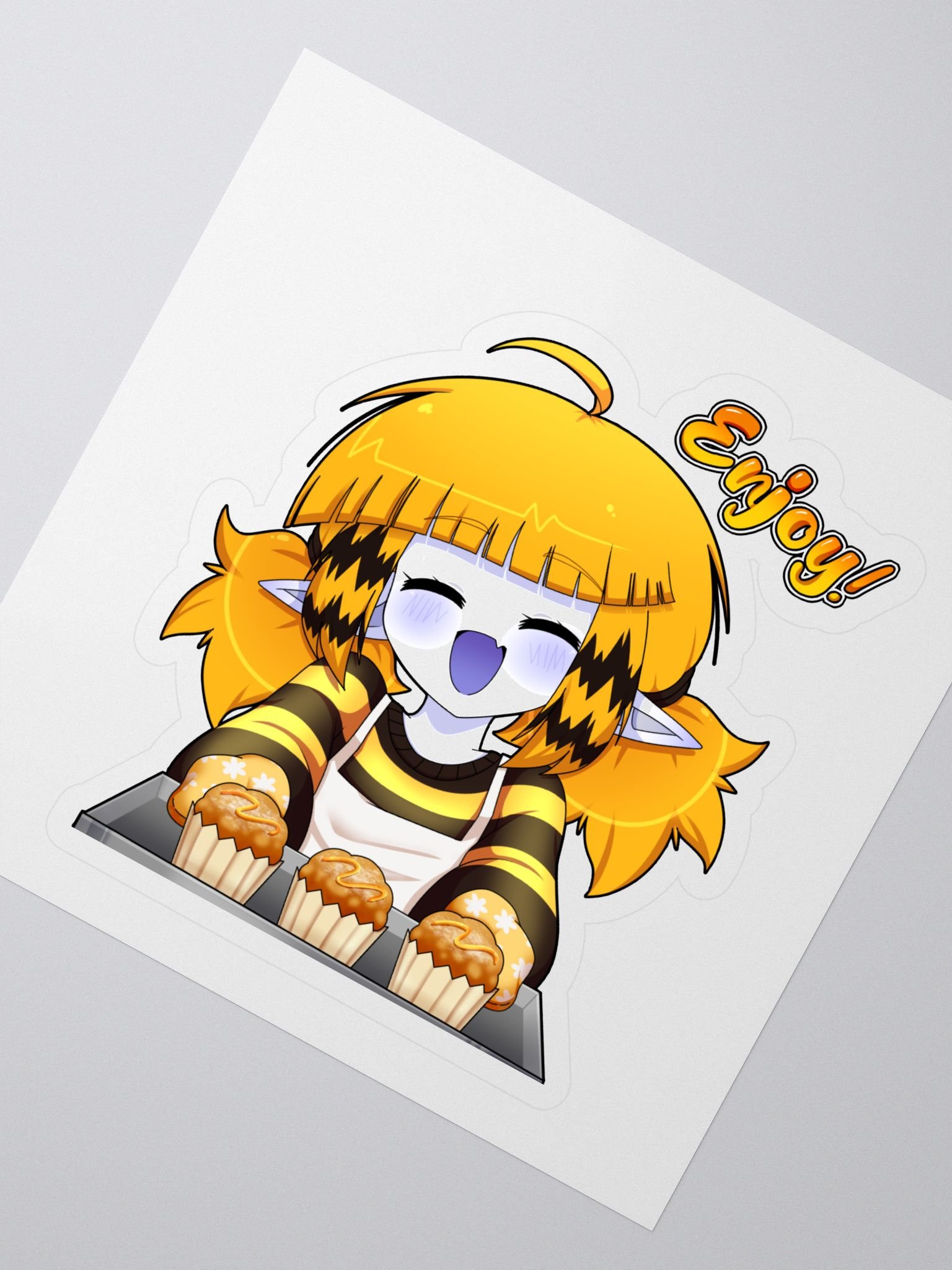 MADE WITH HONEY STICKER product image (2)