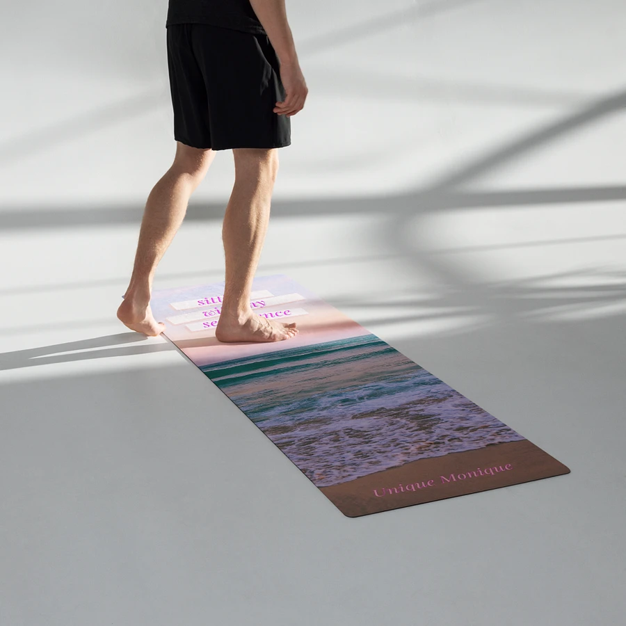 Sitting with my Senescence Yoga Mat product image (14)